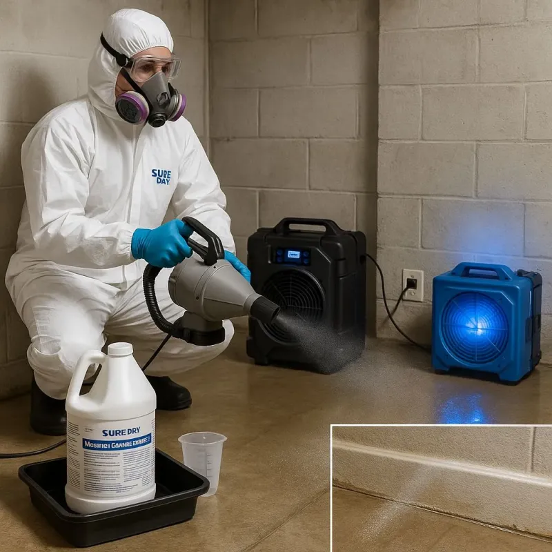 Sanitization and Odor Removal process in Virginia Gardens, FL